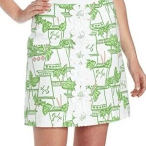 NWT Lilly Pulitzer Lavender Skirt Resort White Just Add Mint Green Pink Julip 2
